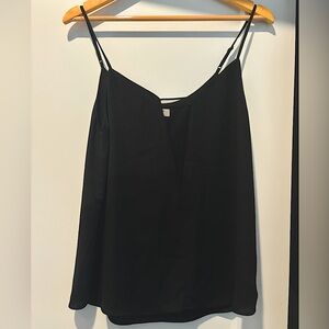 Aritzia Babaton Mesh V Neck Plunge Camisole Tank Top